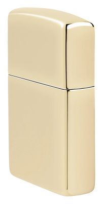 Зажигалка ZIPPO Classic с покрытием Champagne, латунь/сталь, золотистая, глянцевая, 38x13x57 мм