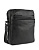 Сумка наплечная мужская BUGATTI ДЖОЭЛ | JOEL, черная, натуральная воловья кожа, 22х4,5х21,5 см