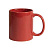 Кружка "DECOL" для деколи, 330 мл, d=82 мм, премиум, красная