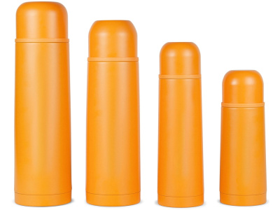 Термос Relaxika 101 (1 литр), желтый (без лого) , размер 1000