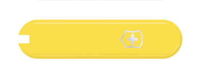 Передняя накладка для ножей VICTORINOX 58 мм, пластиковая, жёлтая