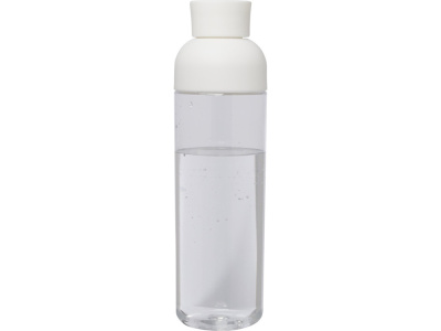 Illuminate/Иллюми бутылка для воды из переработанного PET-пластика, объемом 600 мл - Белый