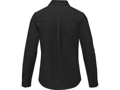 Pollux Женская рубашка с длинным рукавом, черный , размер 2XL