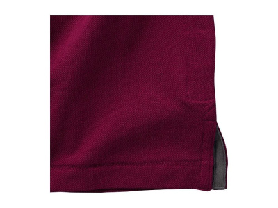 Calgary мужская футболка-поло с коротким рукавом, бургунди , размер M