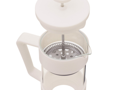 Пластиковый френч-пресс Intense, 600мл, белый