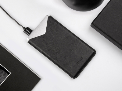 Внешний аккумулятор Rombica NEO AX70L, 7 000 мАч, алюминий, серебристый, чехол , размер 7000 mAh