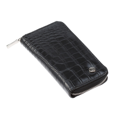 Маникюрный набор GD, 5 пр.(мужской дорожный набор). Футляр: искусственная кожа, цвет черный