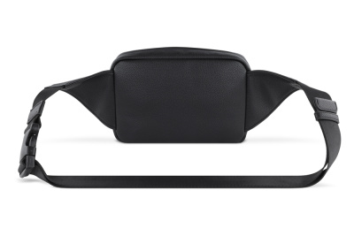 Сумка на пояс мужская BUGATTI РИКО | RICO, черный, полиуретан, 22 x 7 x 15 см