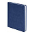 Ежедневник недатированный Bliss, А5,  темно-синий, белый блок, без обреза