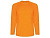 Футболка Montecarlo  мужская с длинным рукавом, неоновый оранжевый , размер XL
