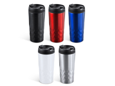 Термокружка SALAK из нержавеющей стали 310 мл, красный