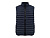 Стеганый жилет Uniqloud, темно-синий , размер XL