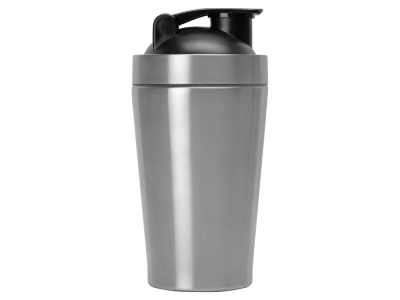 Спортивный шейкер из нержавеющей стали Top Up, 500 мл, серебристый
