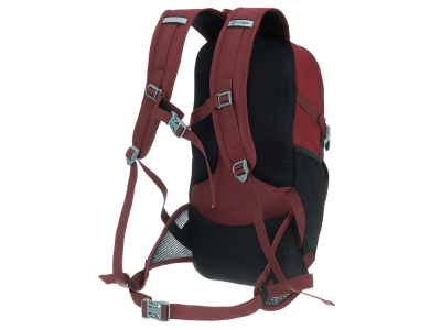 Туристический рюкзак TORBER КЕМПИНГ, бордовый, полиэстер, 26 х 48 х 12 см