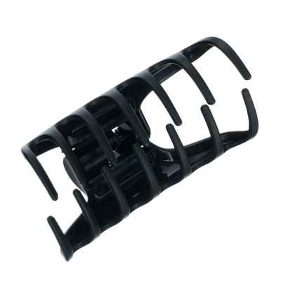 Заколка- краб Dewal Beauty, черная, матовая