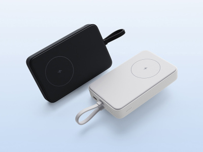 Внешний аккумулятор с кабелем Xiaomi 33W Magnetic Power Bank 10000mAh (Integrated Cable) White