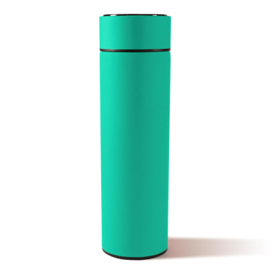 Термос MARK LED soft touch Мятный