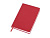 Бизнес-блокнот C2 софт-тач, твердая обложка, 128 листов, красный