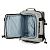Сумка на колесах TORBER РИТМ, серый, полиэстер 900D с PU покрытием, 49 x 35,5 x 26 см, 35 л