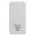 Универсальный аккумулятор Rib 10 (10000 мАч), белый, 13,5х6.8х1,5 см