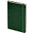 Ежедневник недатированный Boomer, А5,  темно-зеленый, кремовый блок в линейку, без обреза