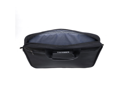 Сумка для ноутбука TORBER ВОЯЖ 15.6'', чёрный, нейлон/микрофибра, 43 х 5 х 29 см, 6л