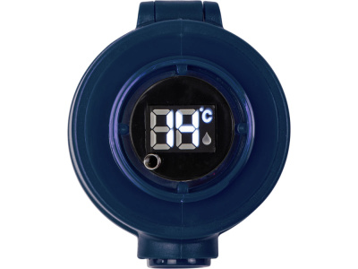 Вакуумная термокружка Waterline с медной изоляцией Bravo, 400 мл, тубус, темно-синий