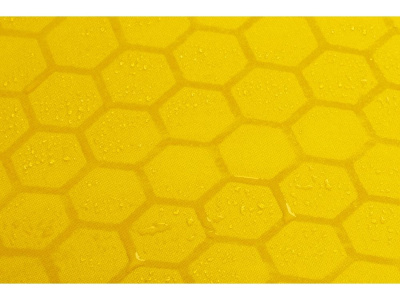 Зонт-трость полуавтомат Wetty с проявляющимся рисунком, желтый (P)