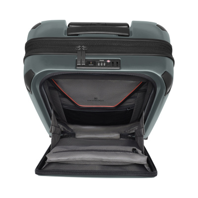 Чемодан VICTORINOX Spectra™ 3.0 Global Carry-On, темно-зеленый, поликарбонат Sorplas™, 40x20x55 см, 39 л
