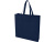 Экосил эко-сумка с ластовицей из нетканого материала, переработанного по стандарту GRS, объемом 12 л, темно-синий