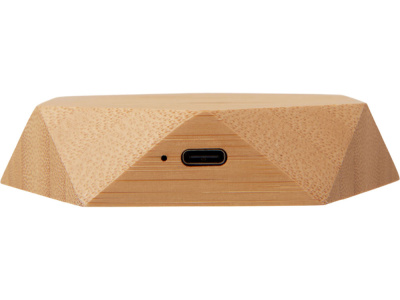 Беспроводное зарядное устройство Gex, 15 Вт, бамбук