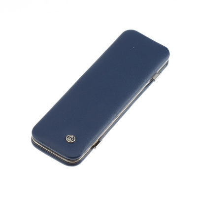 Маникюрный набор GD, 6 пр. Футляр: искусственная кожа, цвет синий