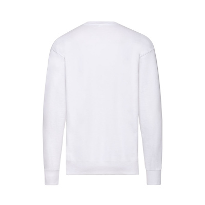 Толстовка мужская без начеса "Lightweight Set-in Sweat", белый, 2XL, 80% х/б 20% полиэстер, 240 г/м2