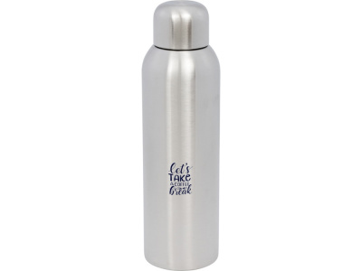 Бутылка для воды Guzzle из нержавеющей стали, сертифицированной по стандарту RCS, 820 мл - Серебристый