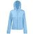 Толстовка "Lady-Fit Hooded Sweat Jacket", небесно-голубой_XS, 75% х/б, 25% п/э, 280 г/м2