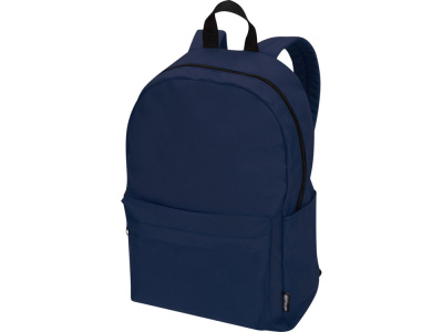 Байрон рюкзак для 14-дюймового ноутбука объемом 16 л, изготовленный из переработанных материалов по стандарту GRS, темно-синий