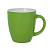 Кружка  ANNA, зеленый, 310мл, тонкая керамика