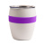 Термокружка LINE, белый/фиолетовый, сталь, 300 мл