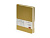 Ежедневник недатированный А5 Megapolis, золотистый , размер A5