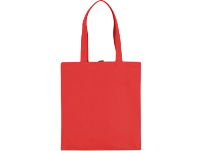 Сумка Clip из хлопка 340 г/м2 с застежкой из экокожи, красный