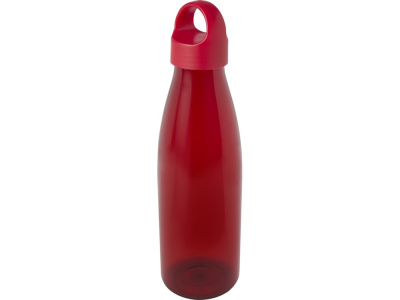 Bergen бутылка для воды объемом 800 мл из переработанной пластмассы, красный