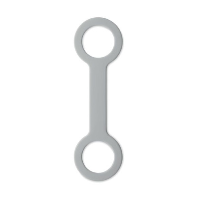 Держатель для бутылки силиконовый серый