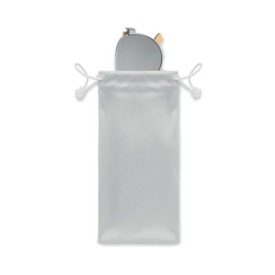 Очки солнцезащитные в чехле серебряный