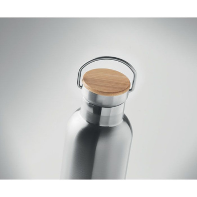 Термос 750 мл тускло-серебряный