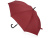 Зонт-трость Bergen, полуавтомат, бордовый