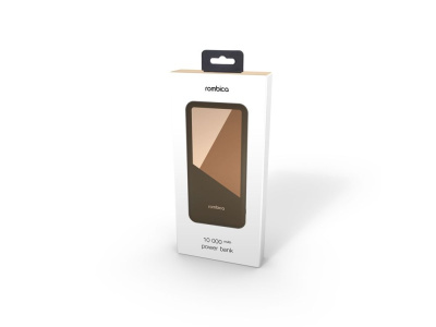 Внешний аккумулятор Rombica NEO Bright 2C, коричневый