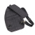 Рюкзак TORBER с одним плечевым ремнем, чёрный/бордовый, полиэстер 300D, 33 х 17 х 6 см