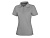 Calgary женская футболка-поло с коротким рукавом, серый меланж , размер 2XL