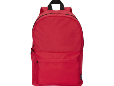 Байрон рюкзак для 14-дюймового ноутбука объемом 16 л, изготовленный из переработанных материалов по стандарту GRS, красный