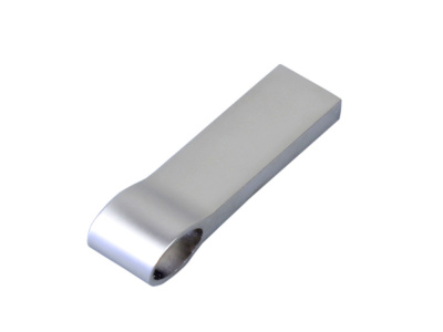 USB 2.0-флешка на 4 Гб с мини чипом, компактный дизайн, боковое отверстие для цепочки , размер 4ГБ
